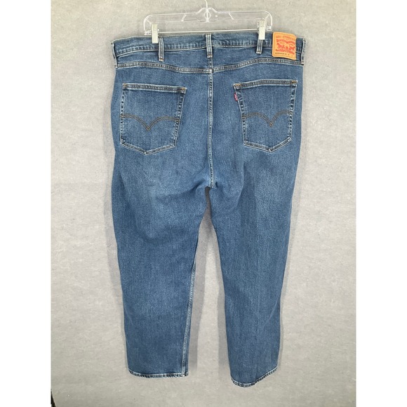 Levi's Men's Jeans Blue Wash Denim Workwear Fit‎ Casual Sz 44x31 - Picture 2 of 12